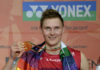 Congratulations to Viktor Axelsen for winning Denmark's Sportsperson of the year!