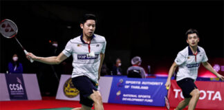 Goh V Shem/Tan Wee Kiong set up rematch vs. Aaron Chia/Soh Wooi Yik at Toyota Thailand Open. (photo: Shi Tang/Getty Images)