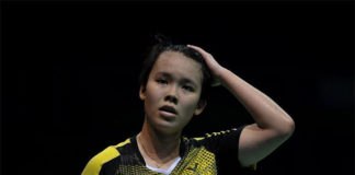 Goh Jin Wei is slowly getting used to the senior level competition. (photo: Bernama)