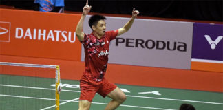 Daren Liew doesn't want to take too many risks at Malaysia national championships in order to avoid aggravating his injury. (photo: Bernama)