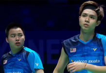 2019 All England semi-finals: Aaron Chia/Sooh Wooi Yik.