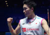 2019 All England semi-finals: Kento Momota.