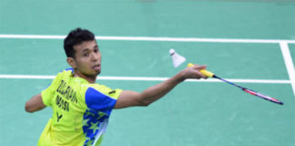 Iskandar Zulkarnain enters China Masters semi-final. (photo: Bernama)