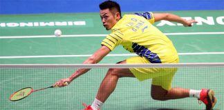 Lin Dan ready for revenge mission against Shi Yuqi in Swiss Open final. (photo: AFP)