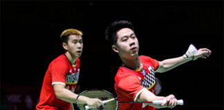 Marcus Fernaldi Gideon/Kevin Sanjaya Sukamuljo and other Indonesian players are extremely unhappy with the BWF decision by forcing them to withdraw from the All England tournament. (photo: Shi Tang/Getty Images)