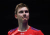 Viktor Axelsen tweeted his frustration about the hectic BWF schedule. (photo: Johannes Eisele/Afp/Getty Images)