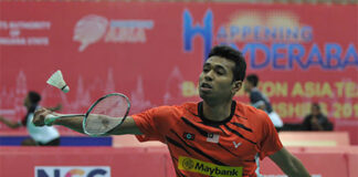 Iskandar Zulkarnain enters the Polish Open quarter-finals. (photo: AFP)