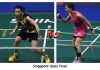 Tai Tzu-ying & Carolina Marin will take on each other again in Singapore Open final. (photo: AFP)