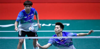 Ong Yew Sin/Teo Ee Yi advance to the 2023 Badminton Asia Championships (BAC) quarter-finals. (photo: Shi Tang/Getty Images)