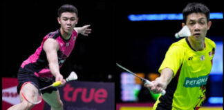 Lee Zii Jia and Daren Liew make the 2022 Thailand Open quarter-finals. (photo: Shi Tang/Getty Images)