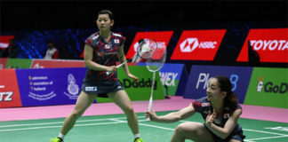 Misaki Matsutomo/Ayaka Takahashi are the strongest women's doubles pair in the 2018 Uber Cup competition. (photo: AP)