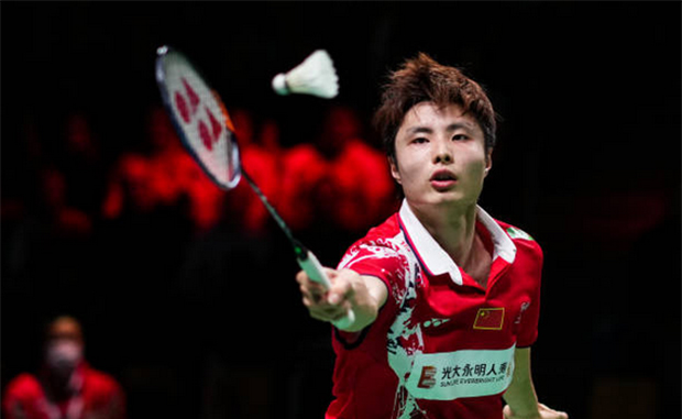 We hope the Chinese Badminton Association would lift the one-year suspension on Shi Yuqi as soon as possible. (photo: Shi Tang/Getty Images)