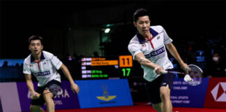 Goh V Shem/Tan Wee Kiong eyes a strong finish at the 2022 World Championships. (photo: Shi Tang/Getty Images)