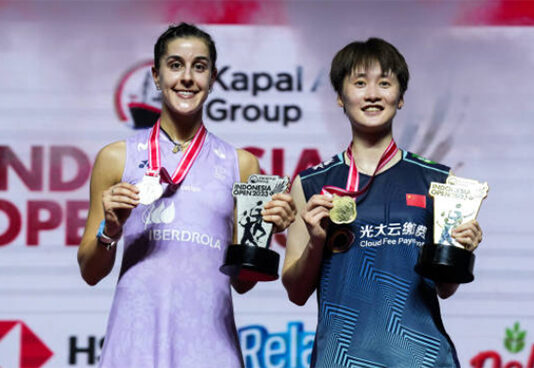 Chen Yufei wins her first Indonesia Open title. (photo: Shi Tang/Getty Images)