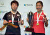 Nozomi Okuhara (right) captures her fourth Super Series title at 2017 Australian Open. (photo: AP)