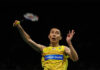 Lee Chong Wei 1264 points behind Son Wan Ho at the top of the BWF ranking. (photo: AP)