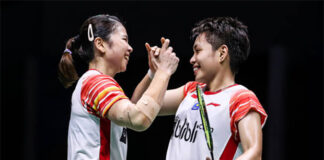 Greysia Polii/Apriyani Rahayu enter the Tokyo Olympic quarter-finals. (photo: Shi Tang/Getty Images)
