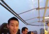 Wow! What a fantastic experience for Lee Chong Wei to eat dinner at 150ft (45.72 meter). (photo: Lee Chong Wei's FB)