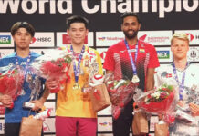 Kunlavut Vitidsarn and An Se Young reign supreme as the victors of the 2023 World Championships, solidifying their names as the new torchbearers of the sport of badminton. (Photo: AFP)