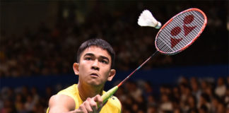 Khosit Phetpradab wins the 2017 Vietnam Open men's singles title. (photo: Getty)