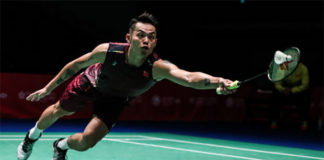 Lin Dan to play Kento Momota the 2018 Japan Open quarter-final.(photo: AFP)