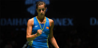 Carolina Marin enters Japan Open final. (photo: AFP)