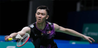 Lee Zii Jia makes early exit at 2023 Malaysia Open. (photo: Shi Tang/Getty Images)