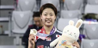 Congratulations to Nozomi Okuhara for winning the 2018 Korea Open. (photo: AFP)