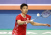 Chou Tien-Chen is very likely to win the Chinese Taipei Open. (photo: AFP)
