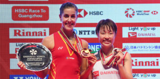 Carolina Marin to meet Nozomi Okuhara for the 16th-time in the Demark Open final. (photo: Atsushi Tomura/Getty Images)