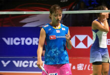 Nozomi Okuhara beats Carolina Marin in Denmark Open final to end two-year title drought.