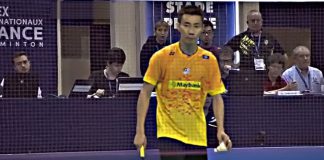 Lee Chong Wei should watch out for Wang Zhengming in the semi-finals.