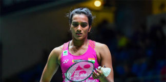 P.V Sindhu exacts revenge against Zhang Beiwen in the 2018 French Open first round. (photo: AFP)