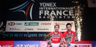 Kevin Sanjaya Sukamuljo/Marcus Fernaldi Gideon win the 2019 French Open. (photo: Shi Tang/Getty Images)