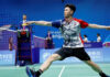 Lee Zii Jia will be hoping to break his duck against Kunlavut Vitidsarn and book his place in the semi-finals of the Asian Games. However, he knows that he will need to be at his absolute best to overcome the world champion. (Photo: AFP)