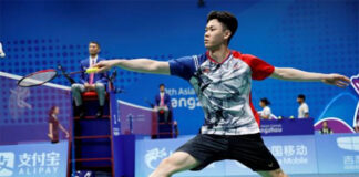 Lee Zii Jia will be hoping to break his duck against Kunlavut Vitidsarn and book his place in the semi-finals of the Asian Games. However, he knows that he will need to be at his absolute best to overcome the world champion. (Photo: AFP)