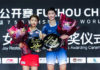 Chen Yufei finally able to break free from Nozomi Okuhara (L) to win the BWF World Tour Super 750 title. (photo: AFP)