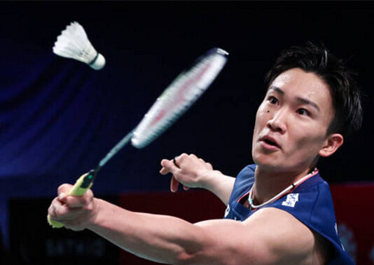 Wishing Kento Momota the best of luck in the 2023 Korea Masters final. (photo: Shi Tang/Getty Images)