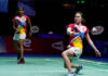 Pearly Tan/Thinaah Muralitharan make 2021 Indonesia Masters quarter-finals. (photo: Shi Tang/Getty Images)