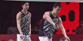 Kevin Sanjaya Sukamuljo/Marcus Fernaldi Gideon make the final of the 2021 BWF World Tour Finals.