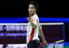 Kento Momota announces his return to the competition. (photo: Lintao Zhang/Getty Images)