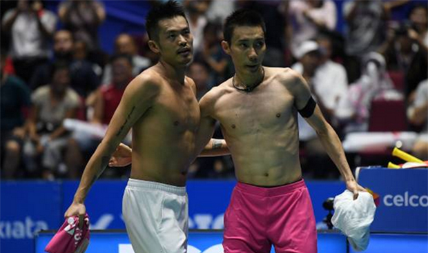 Lee Chong Wei named Greatest of All Time (GOAT) by Badminton Statistics. (photo: AFP)