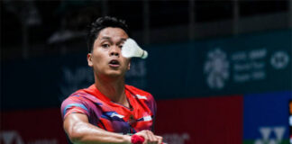 Anthony Sinisuka Ginting is ready to lead Indonesia at the 2023 Badminton Asia Mixed Team Championships. (photo: Shi Tang/Getty Images)