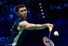 Lee Zii Jia storms into the 2023 Swiss Open semi-finals. (photo: Shi Tang/Getty Images)