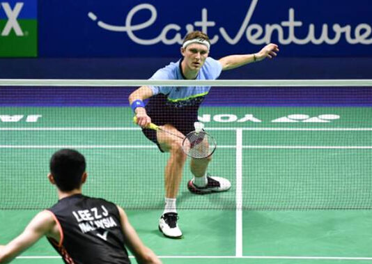 Both Lee Zii Jia and Viktor Axelsen crashed out of the 2023 Swiss Open. (photo: Xinhua/Getty Images)