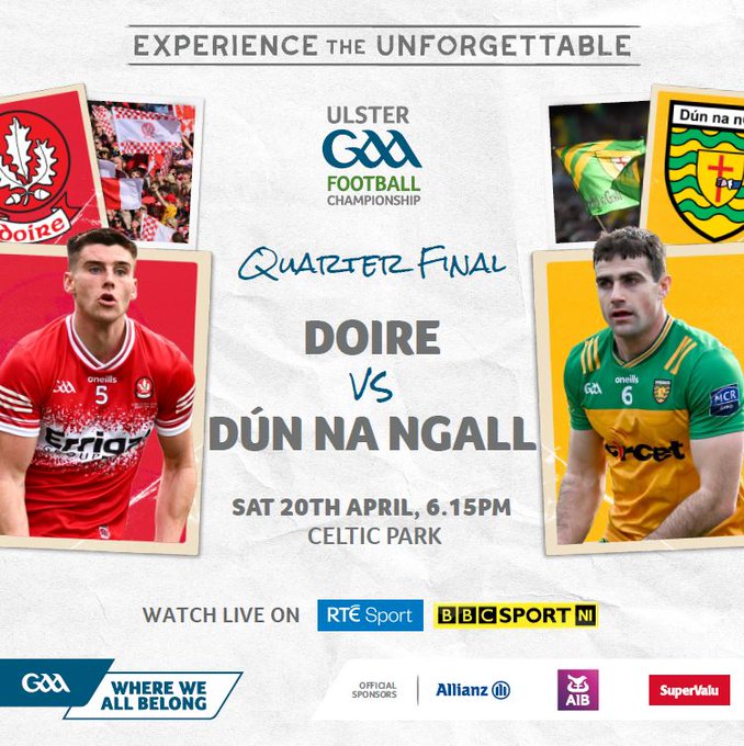 Derry v Donegal - Preview and team news